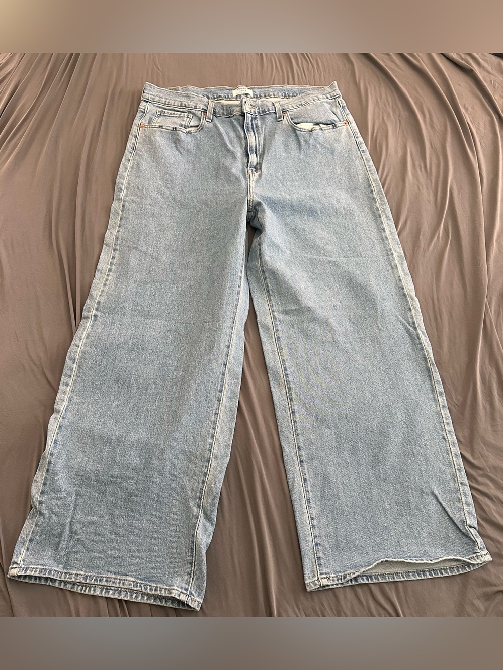 Wide Leg Light Blue Women’s Jeans